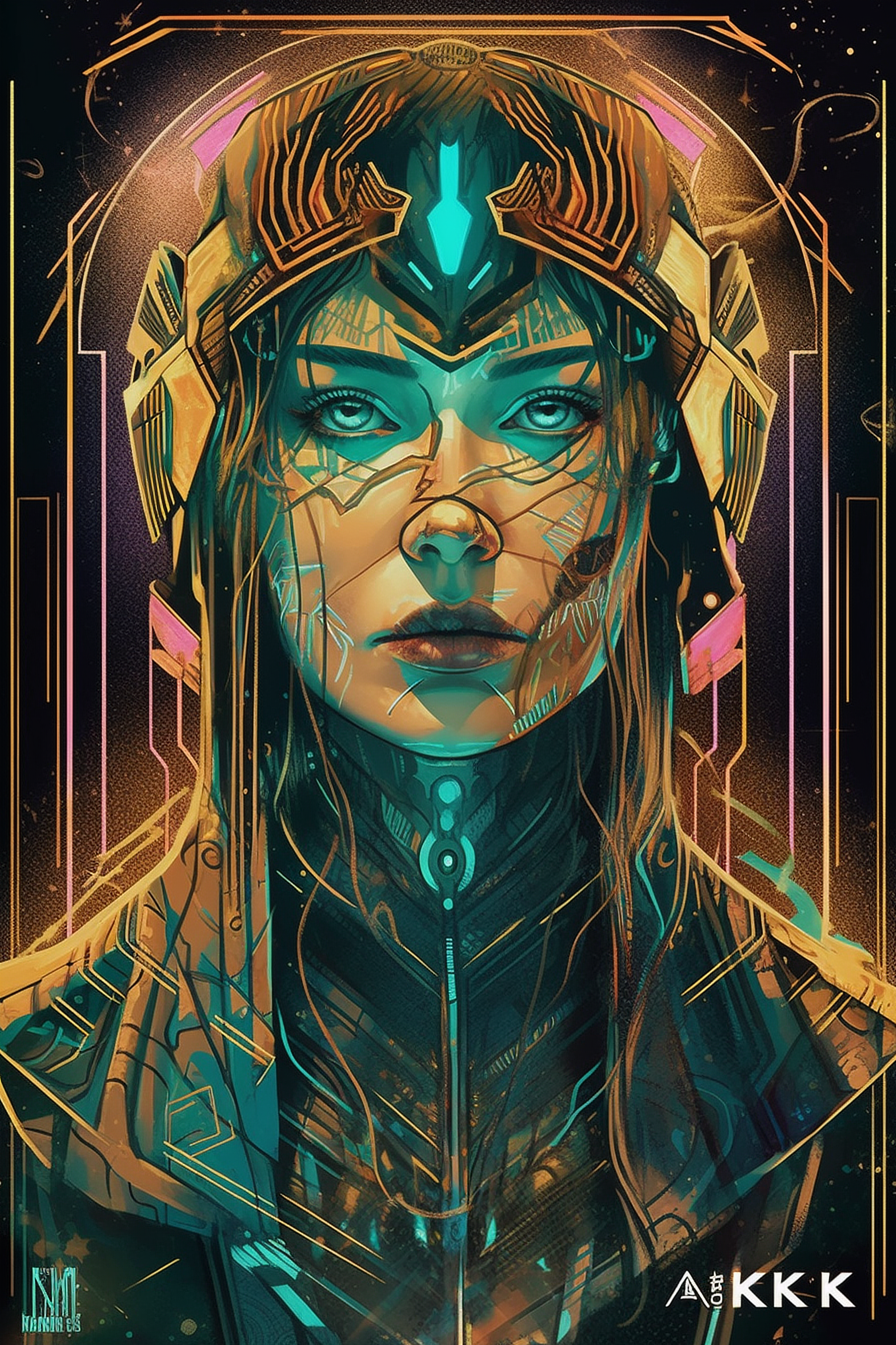 a woman wearing a helmet