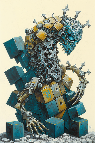 a cartoon of a robot