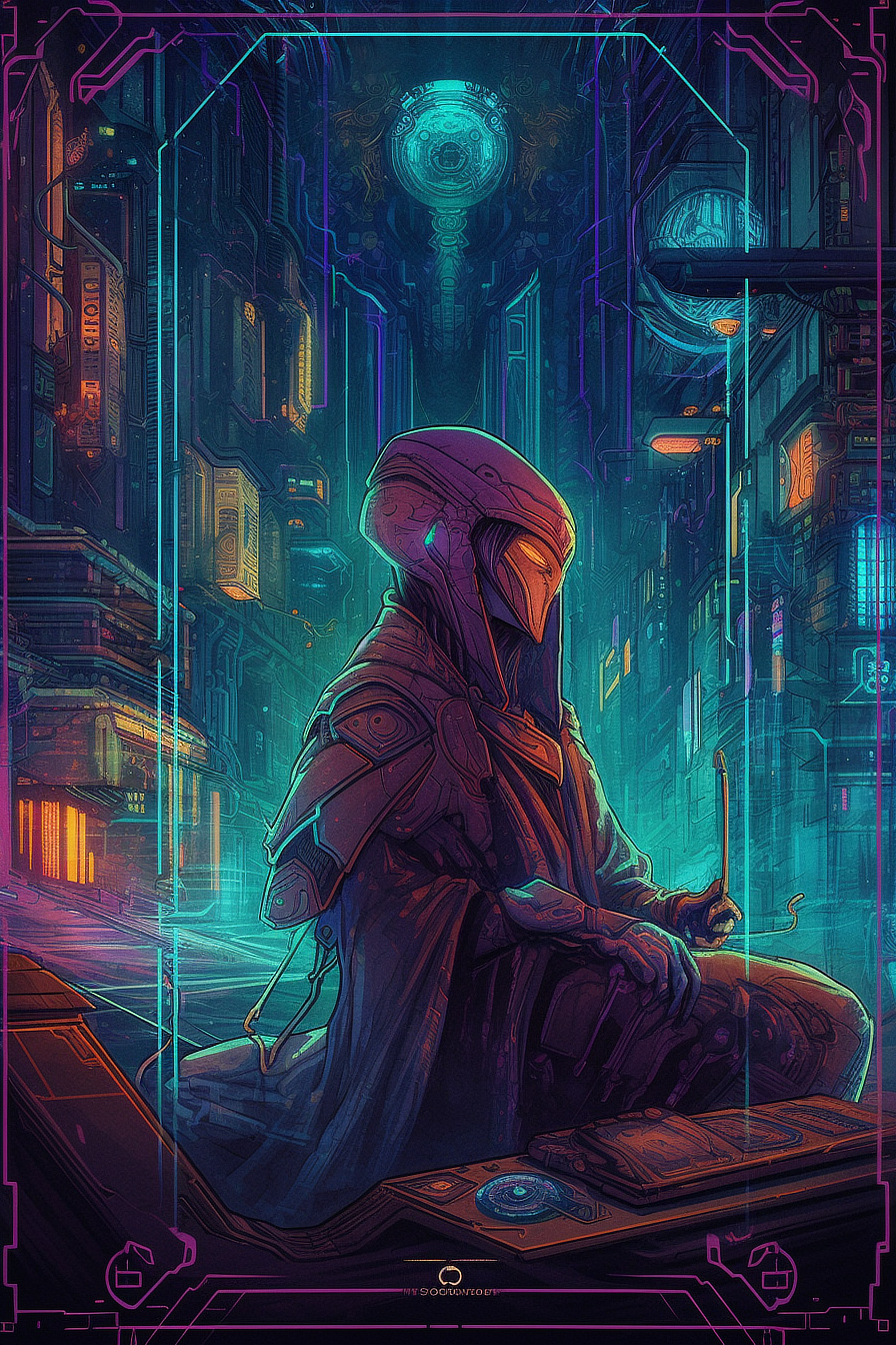 a person in a garment