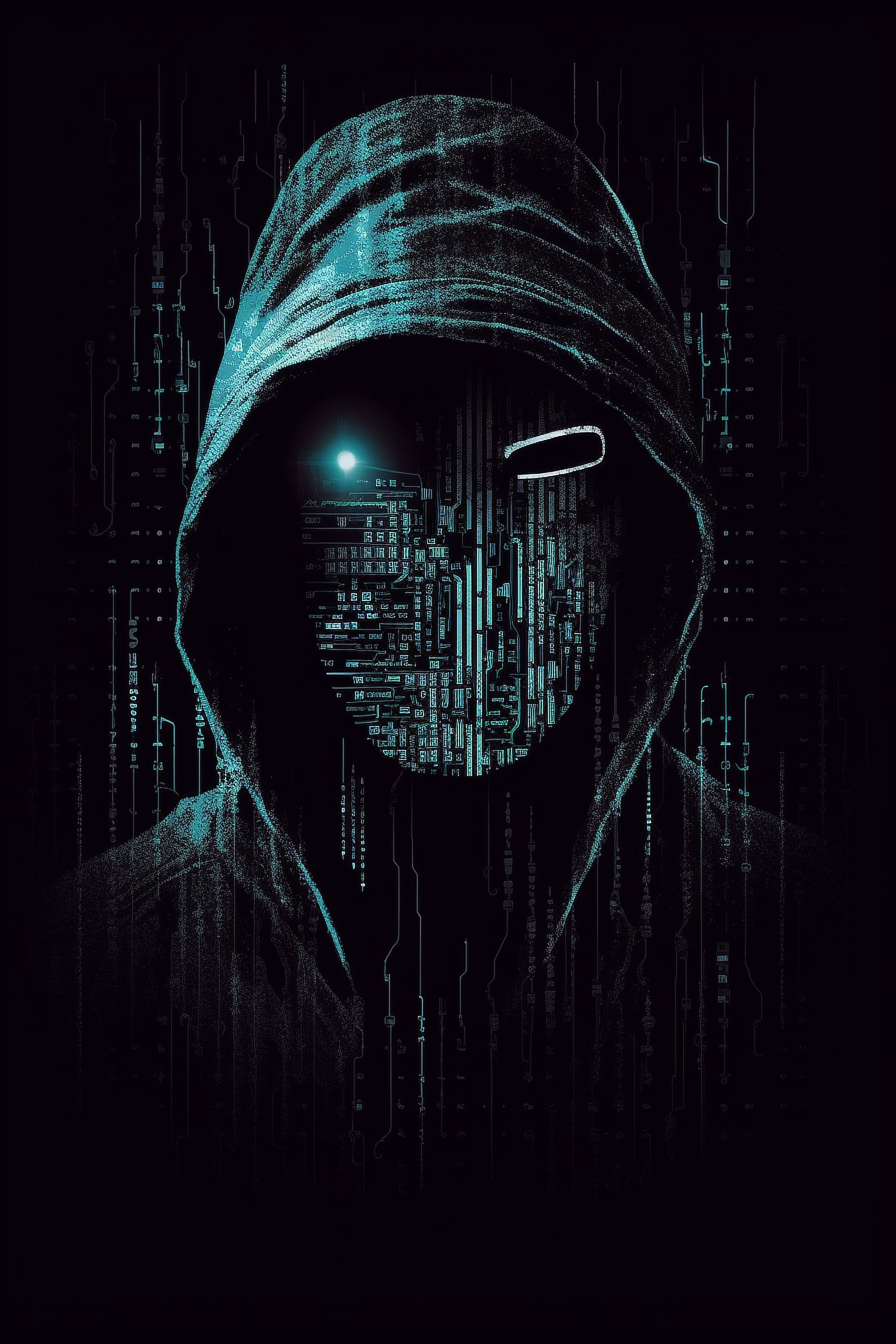 a person wearing a hoodie