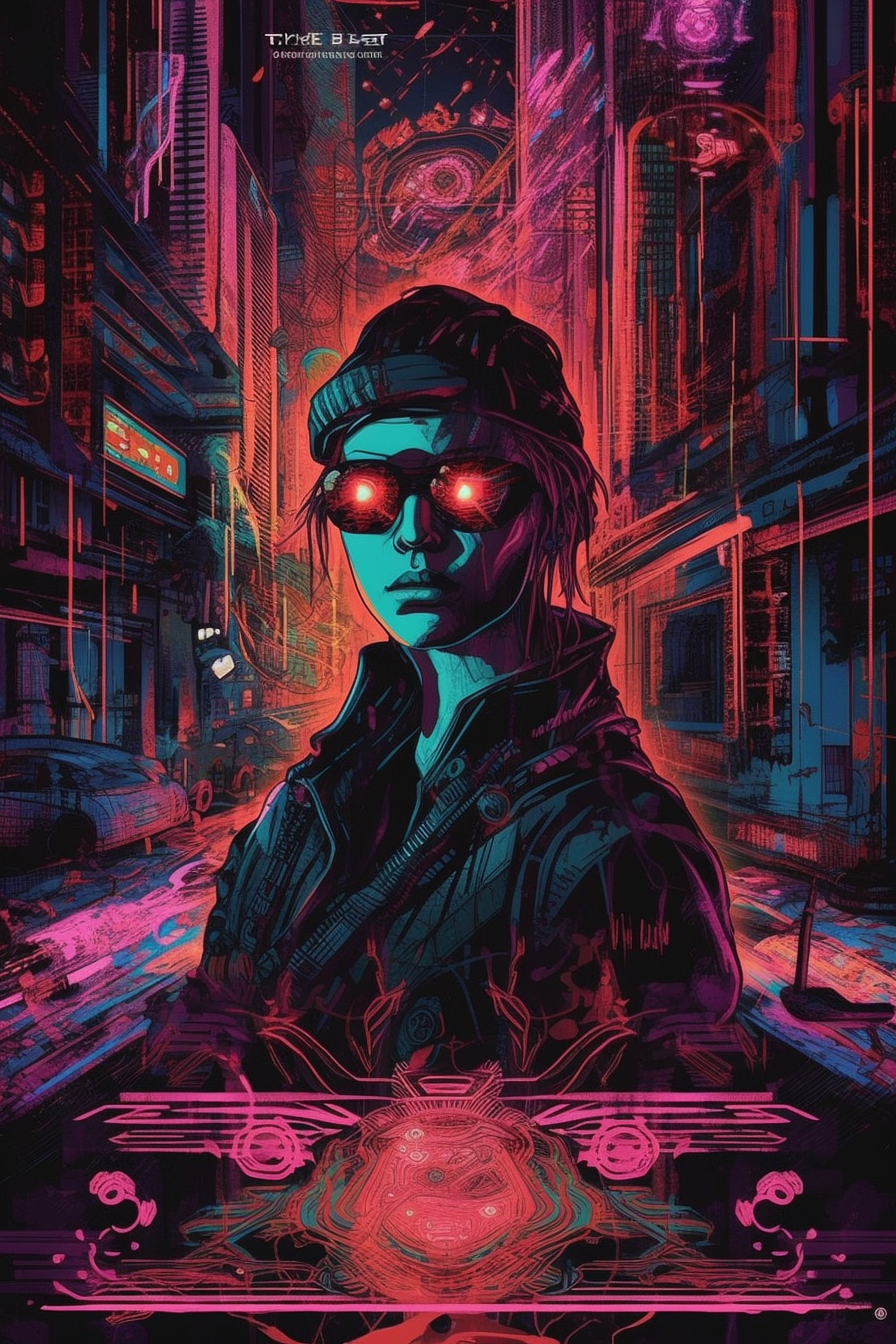 a woman in a hat and sunglasses