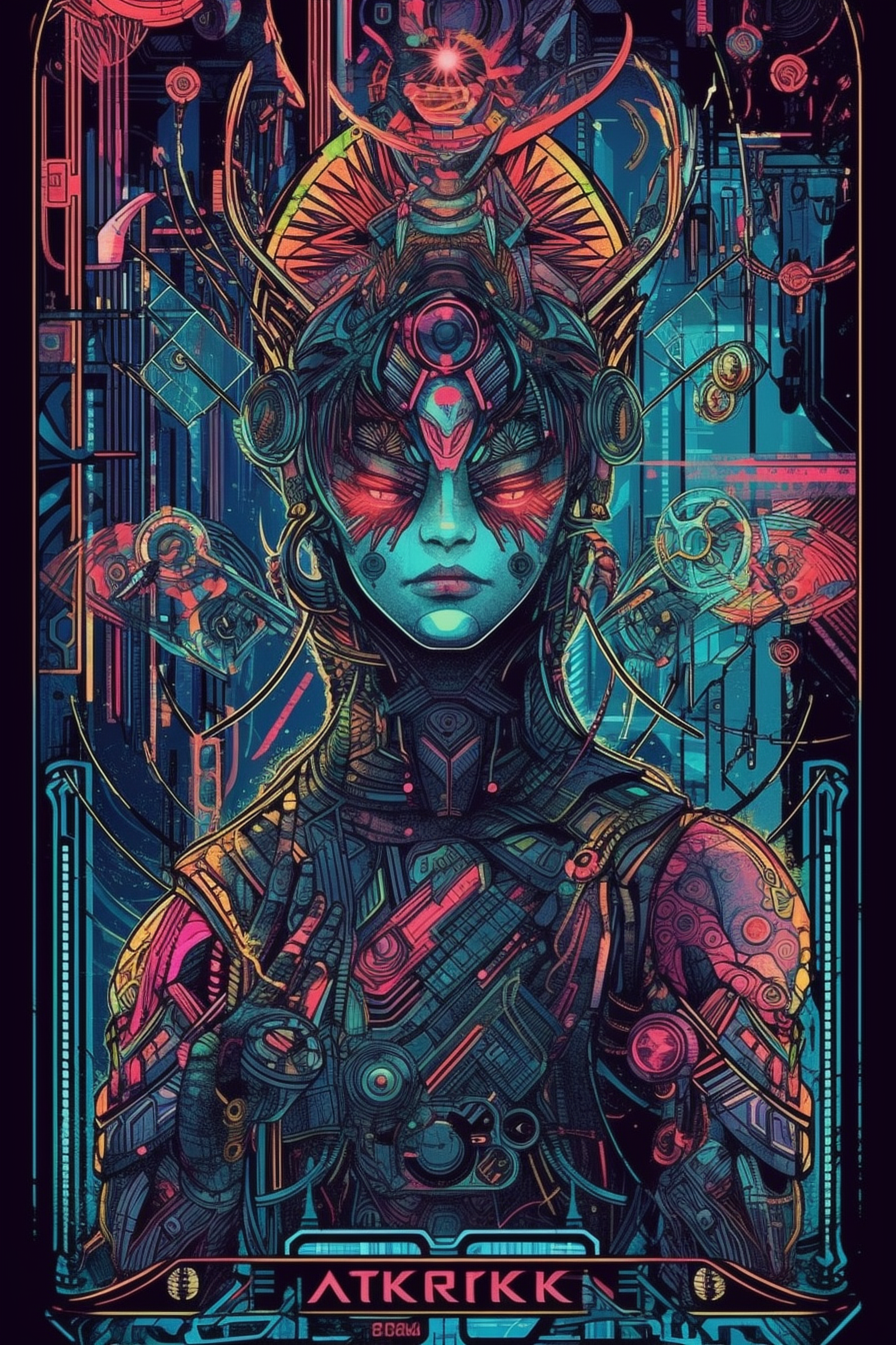 a woman in a garment