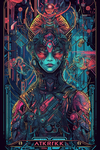 a woman in a garment