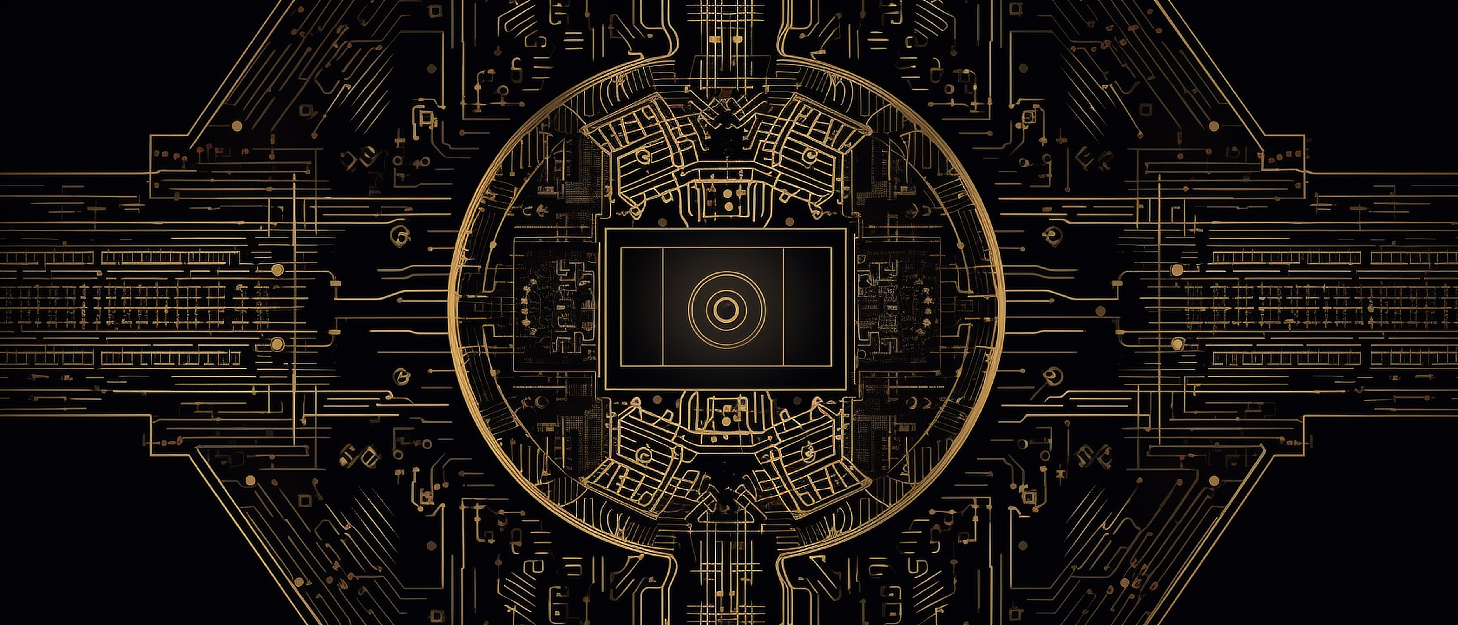 a circular pattern with lines and a hole in the center