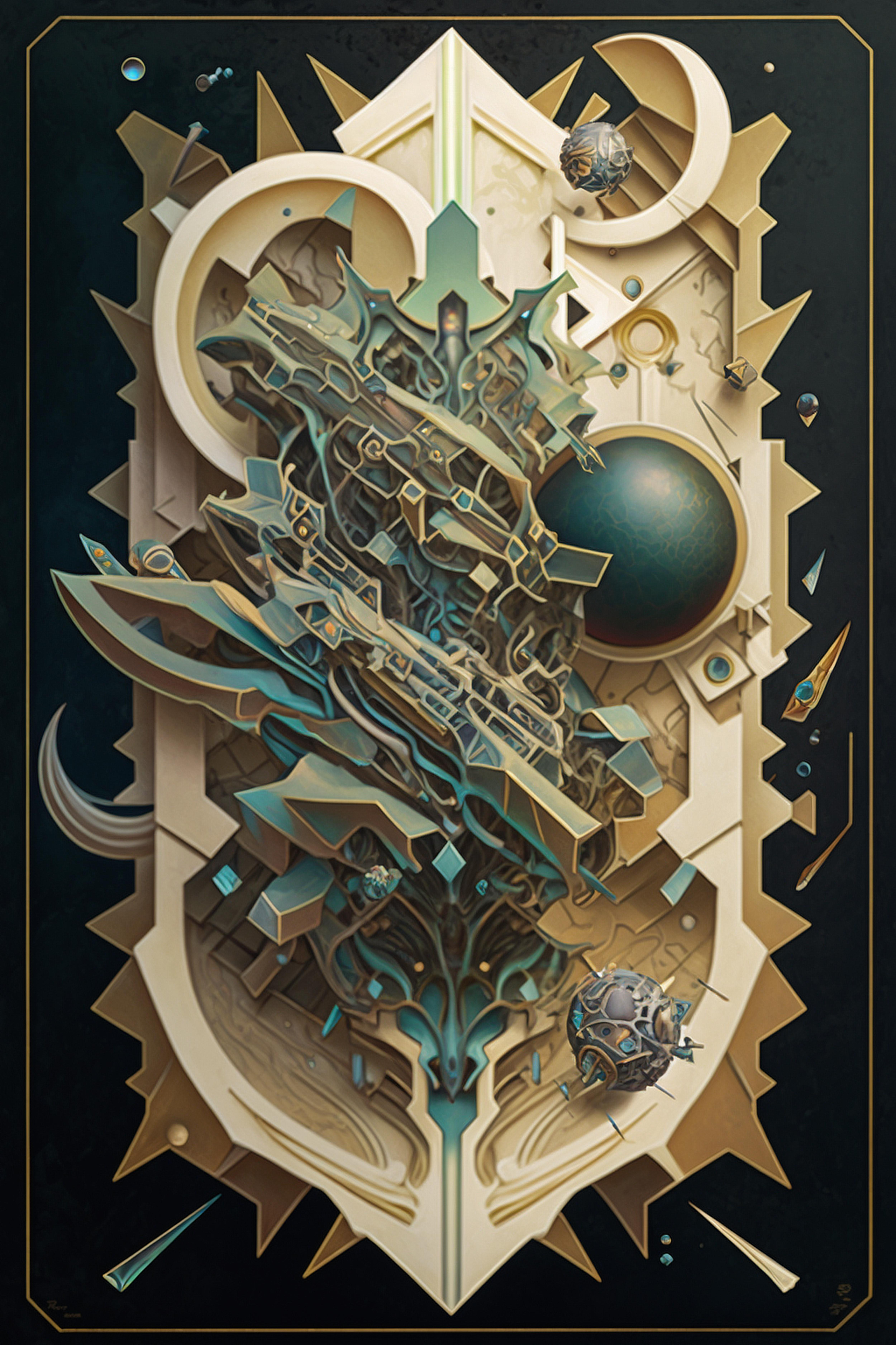 a artwork of a fantasy artwork