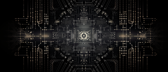 a black and white background with many lines