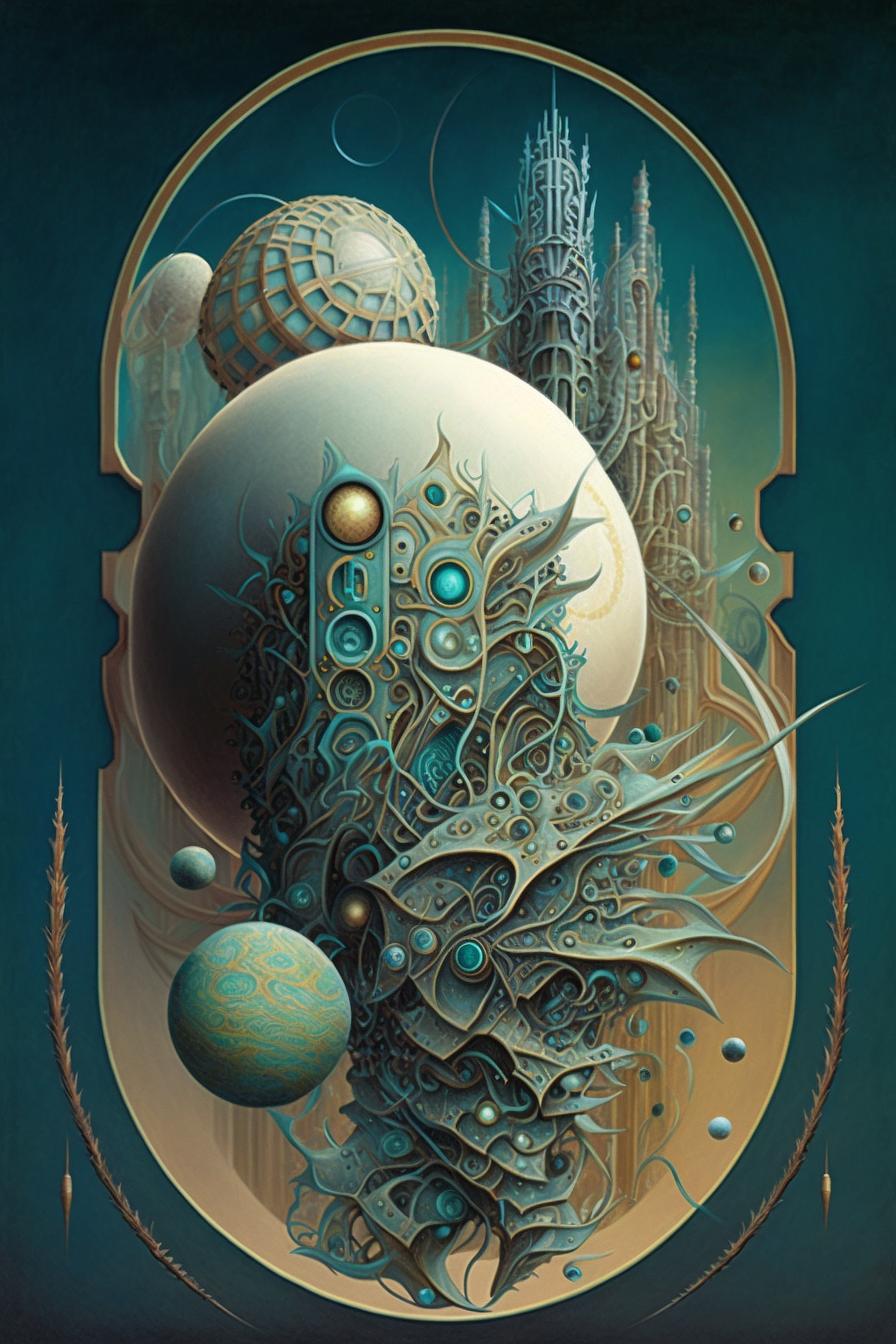 a artwork of a fantasy creature