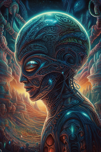 a close up of a person