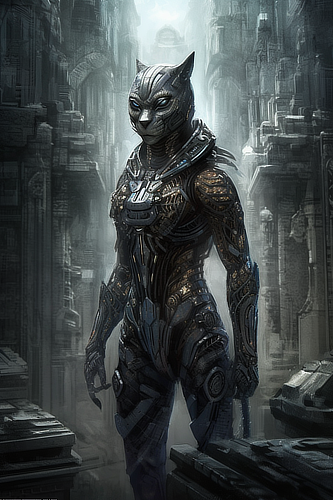 a person in a garment