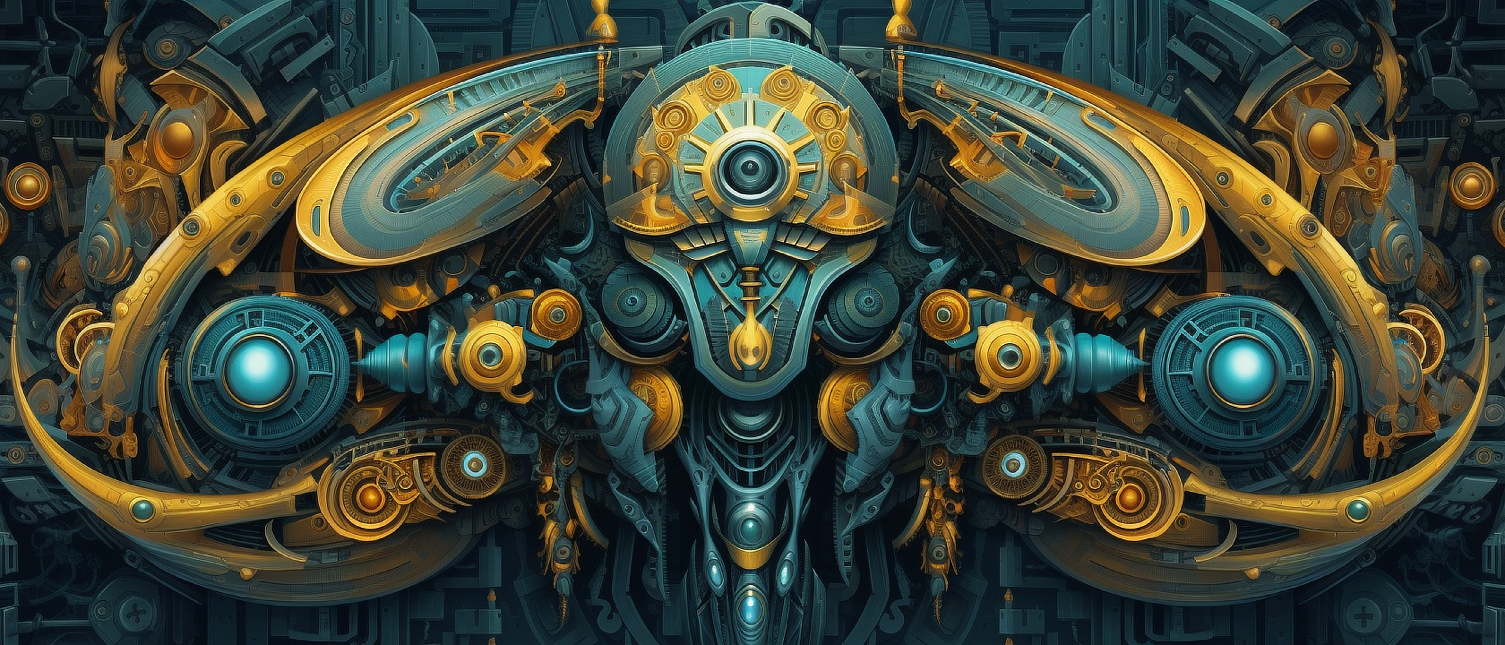 a metal sculpture of a robot