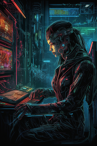 a woman in a garment