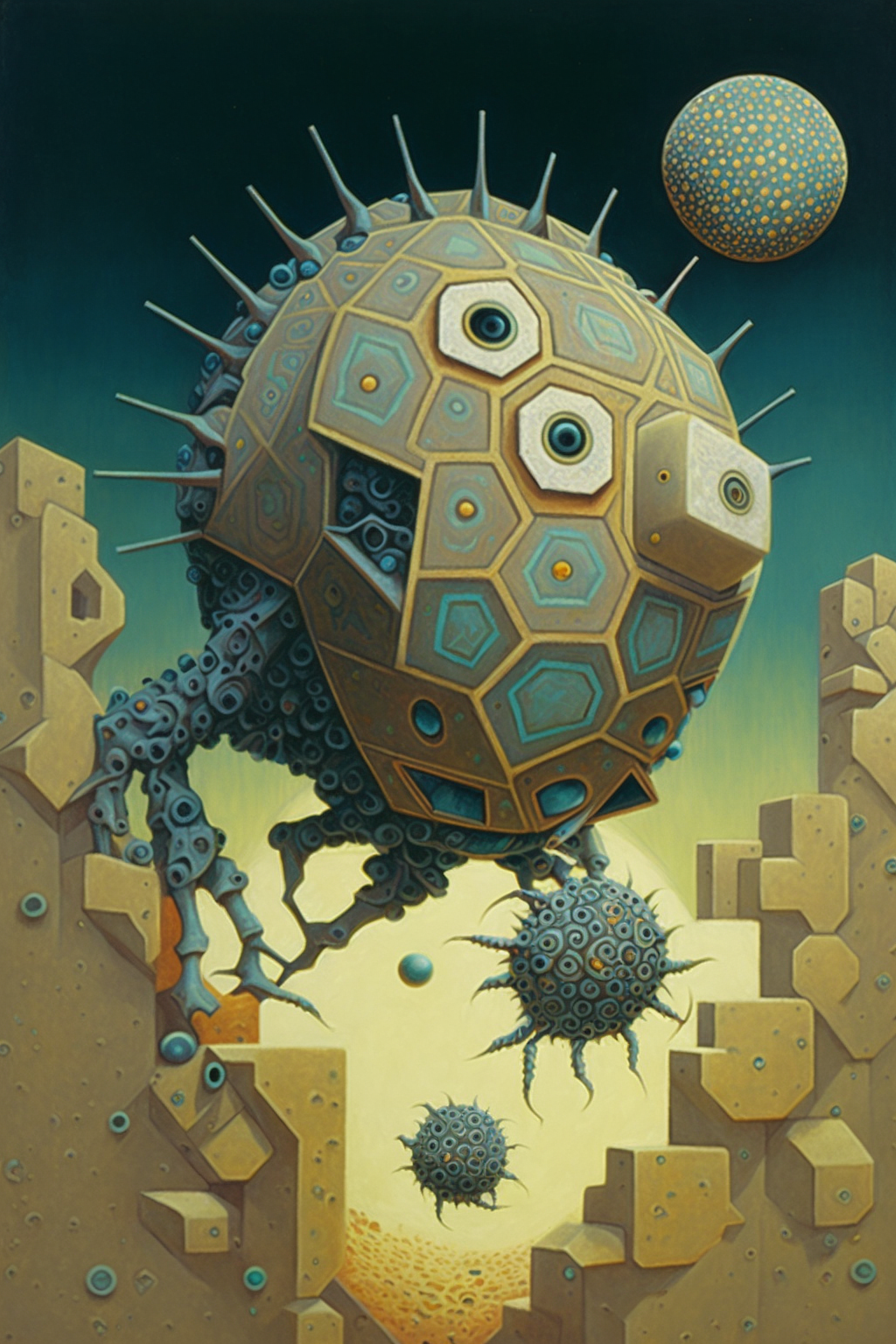 a cartoon of a monster