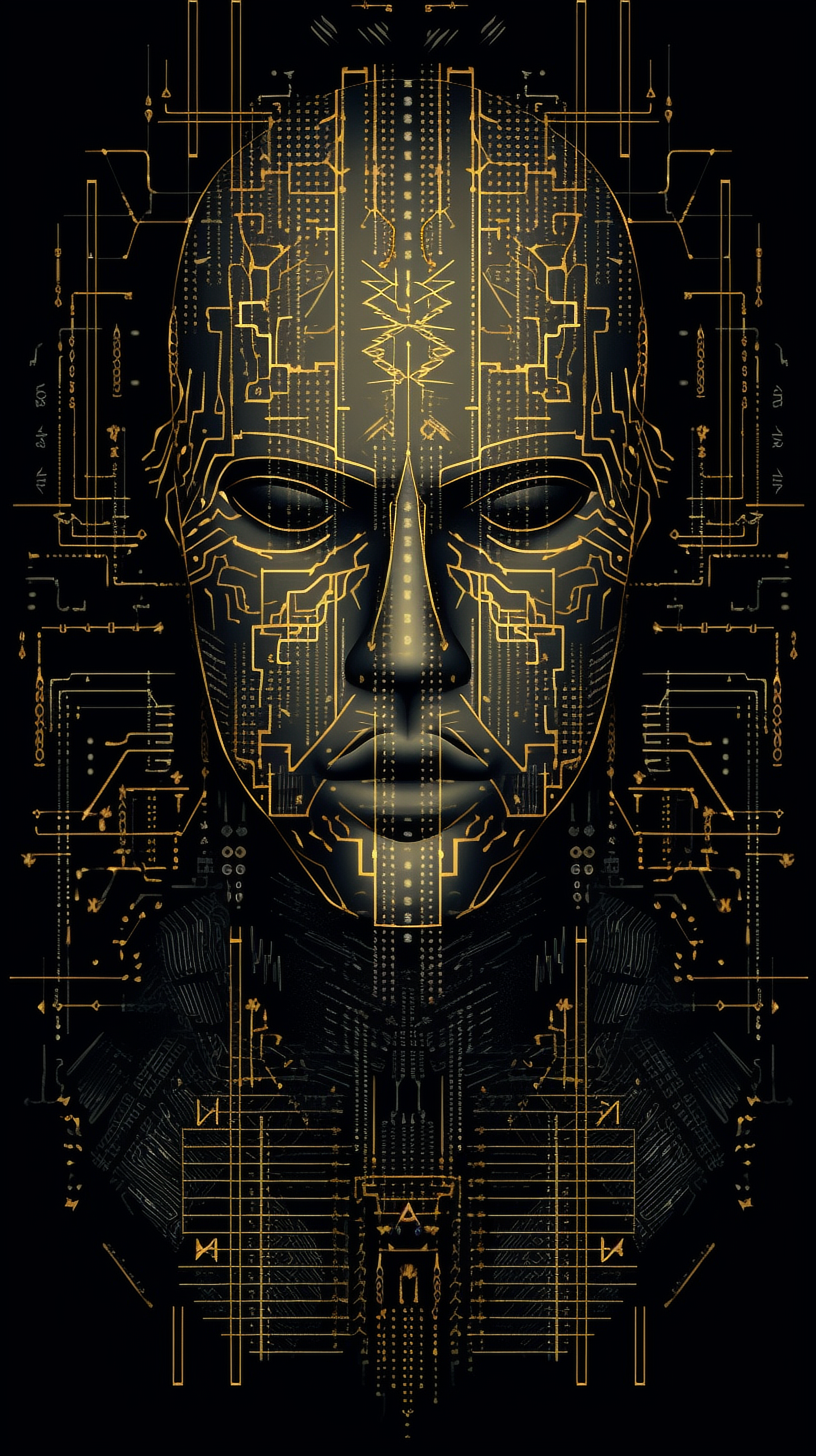 a digital image of a person's face