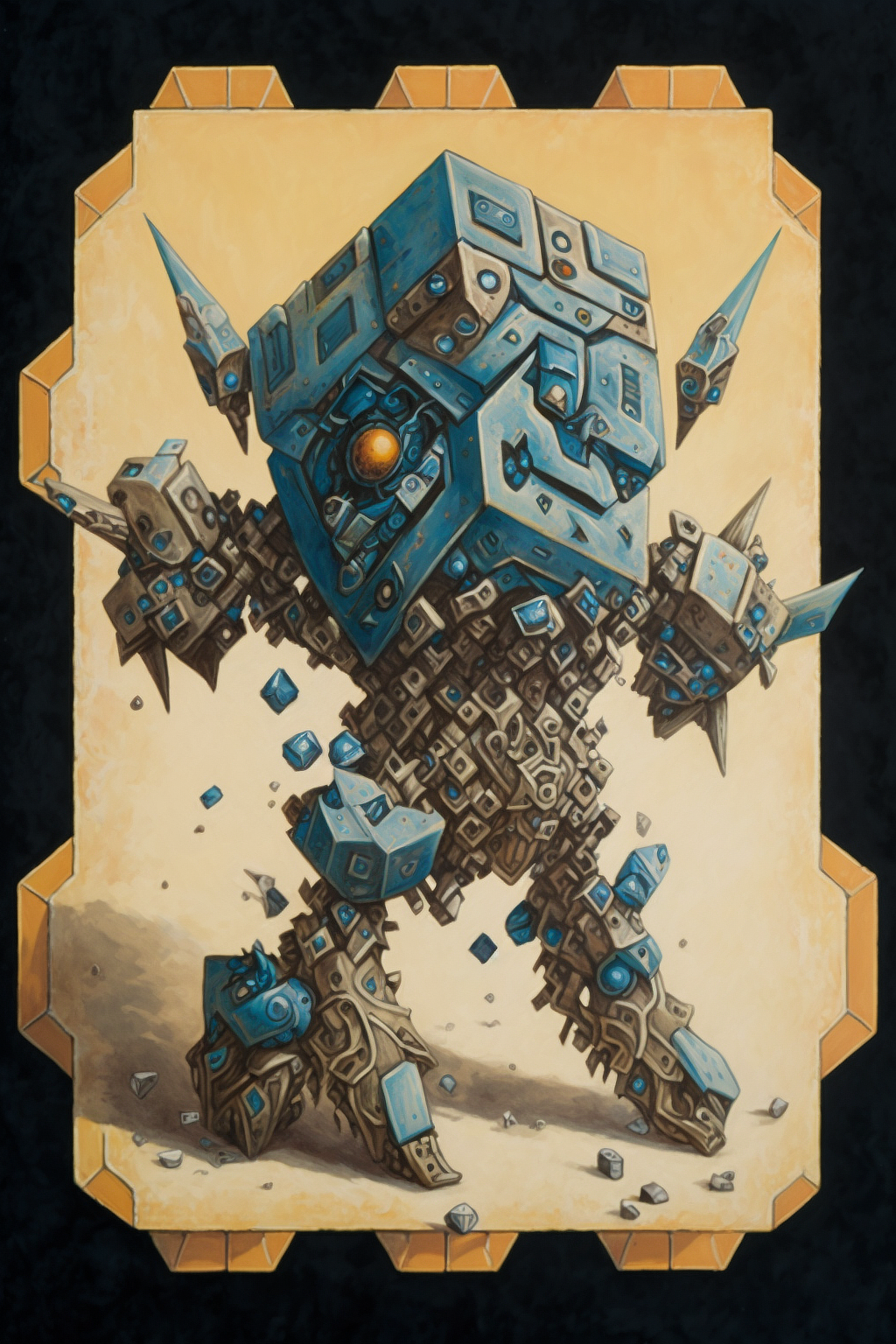 a cartoon of a robot