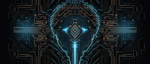 a computer generated image of a robot