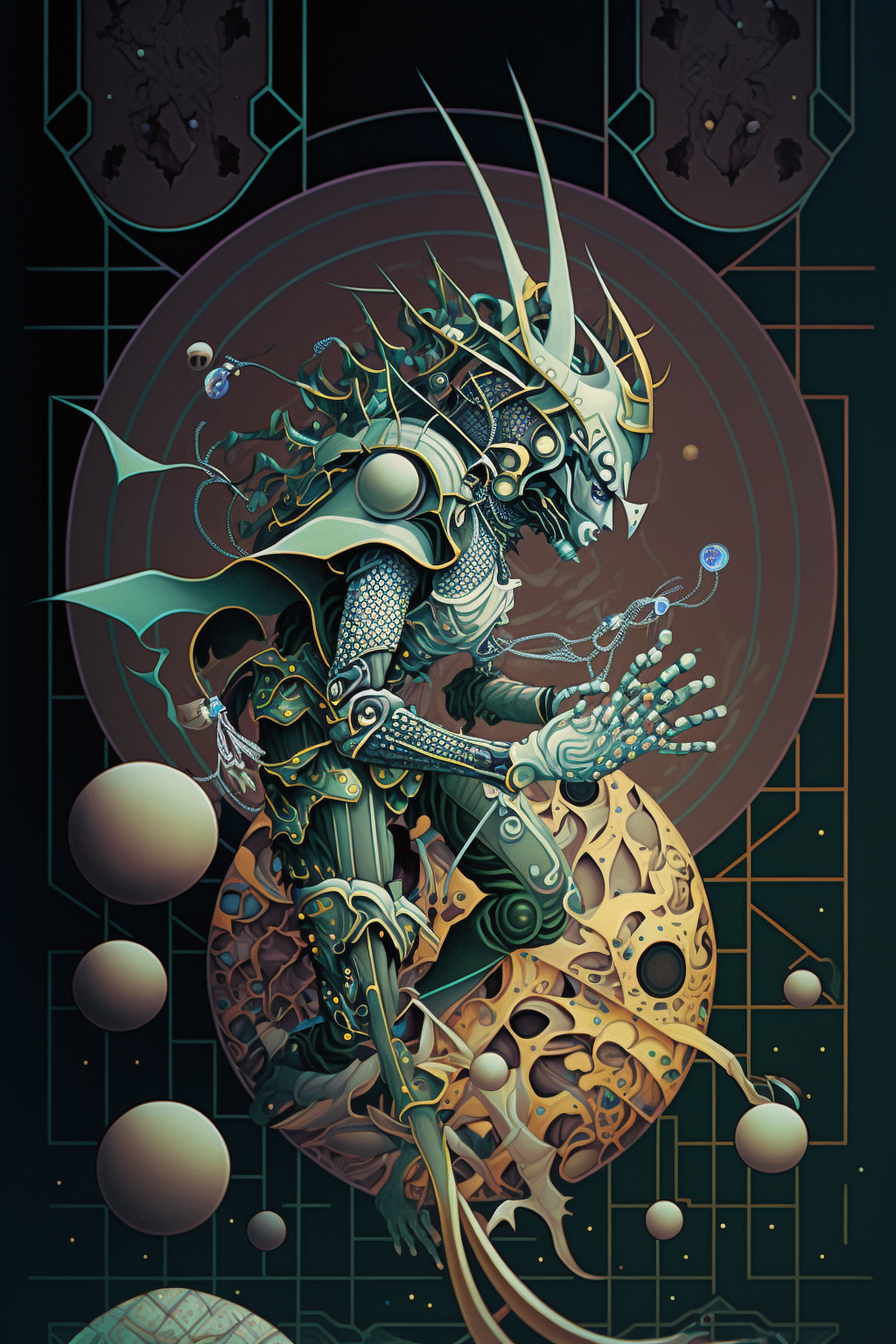 a cartoon of a robot