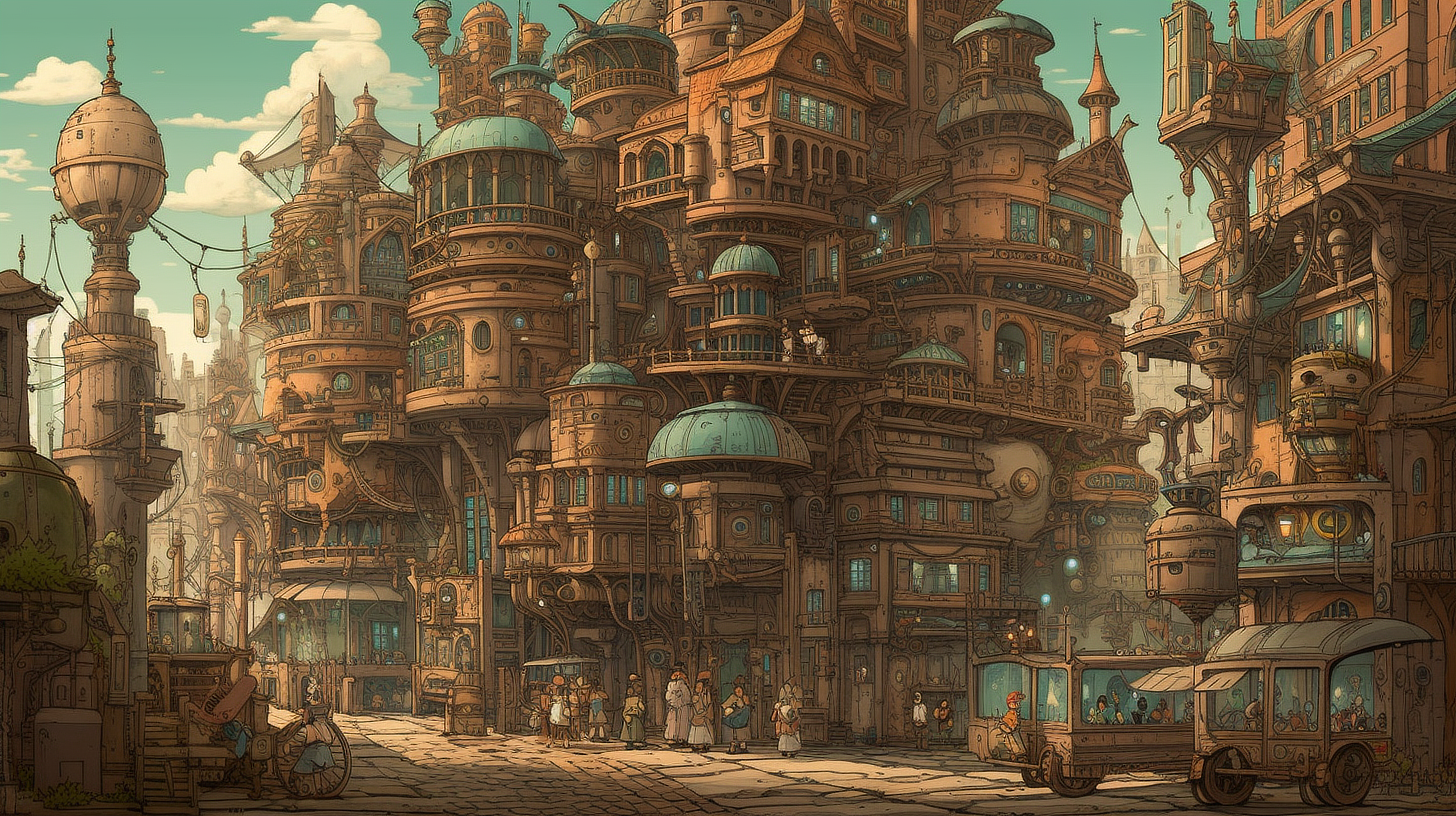 a large building with many windows and balconies