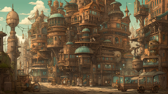 a large building with many windows and balconies