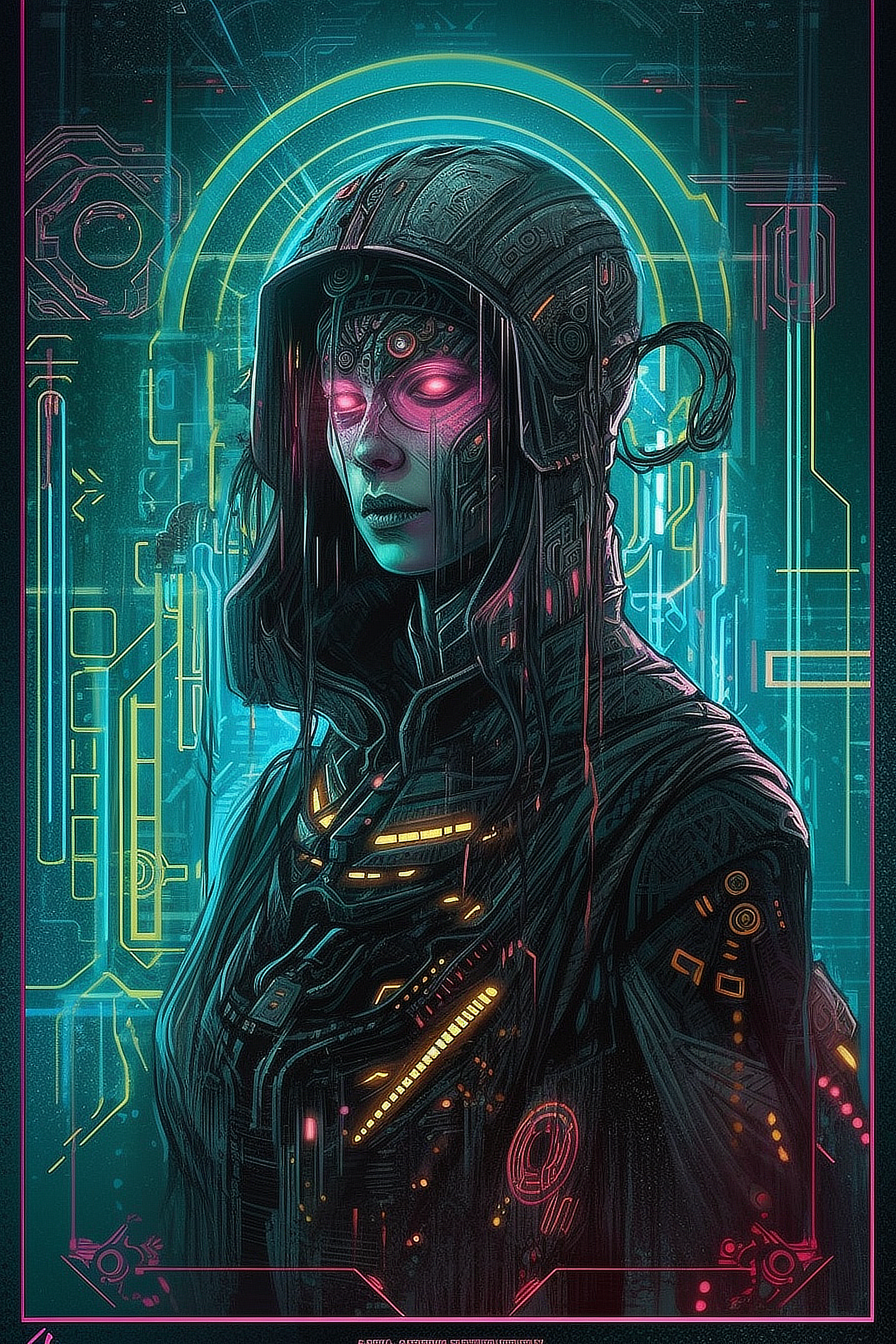 a woman in a garment