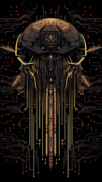 a computer generated image of a robot