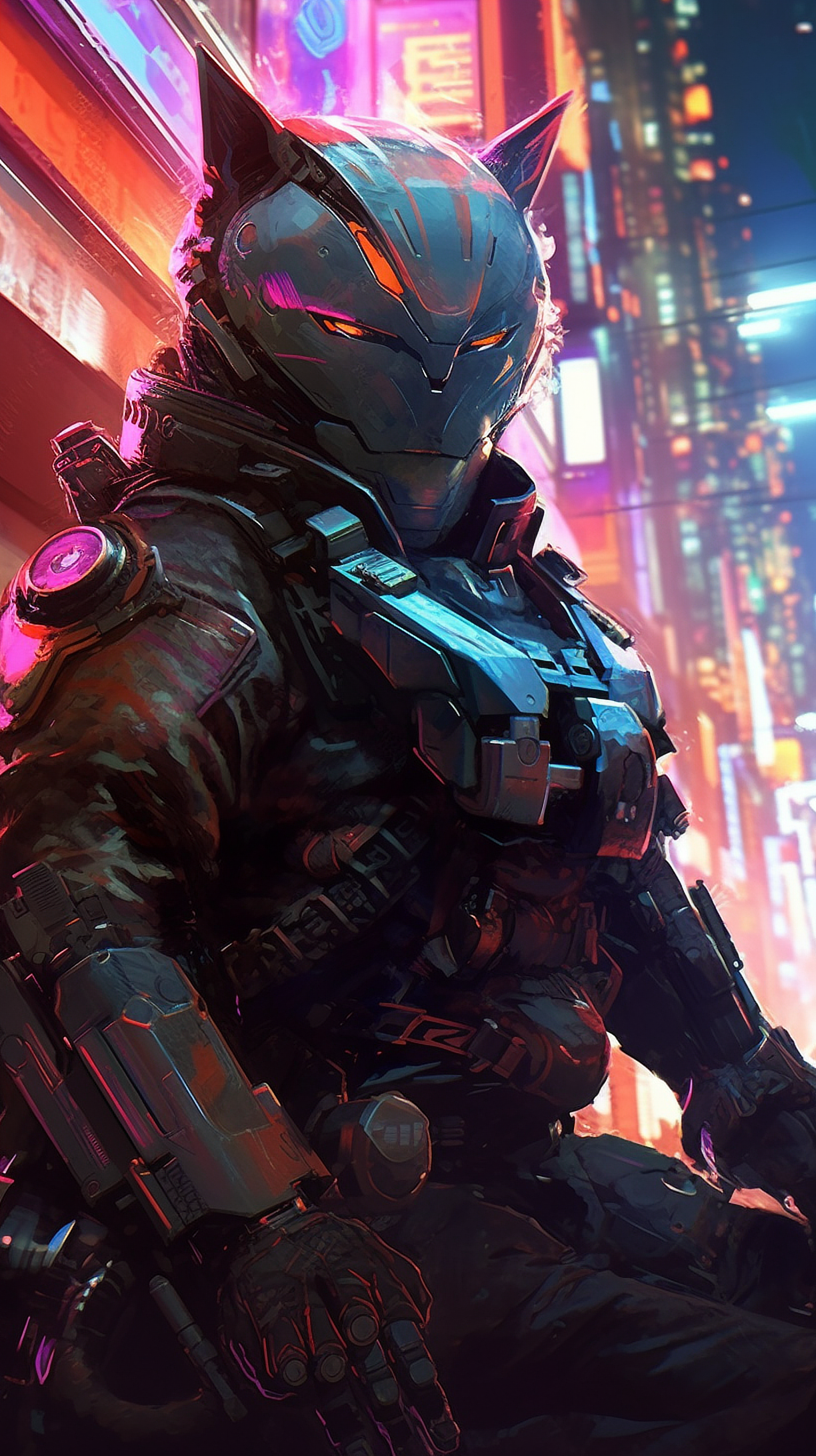 a video game character in a futuristic outfit
