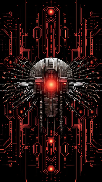 a computer generated image of a robot