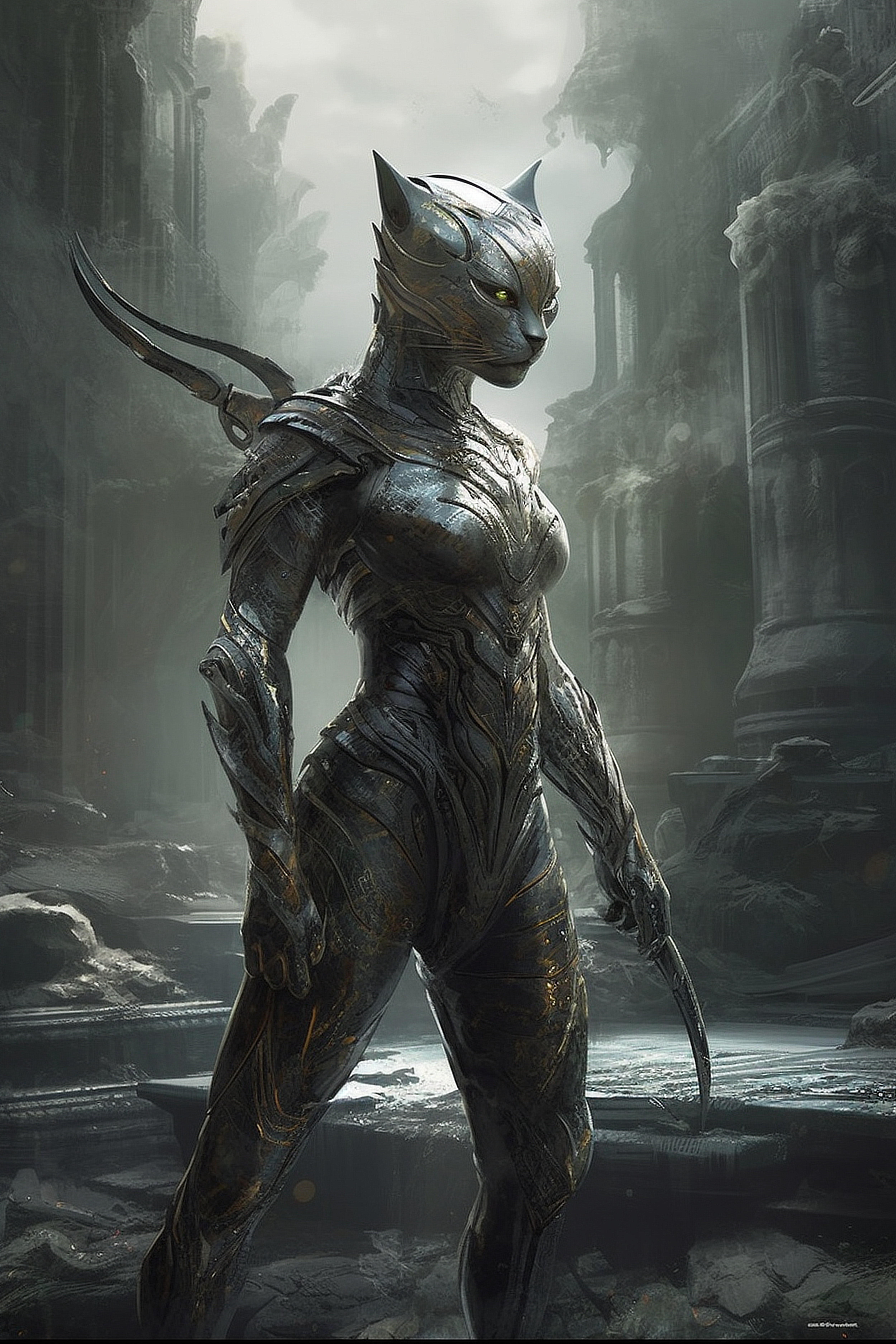 a woman in a garment