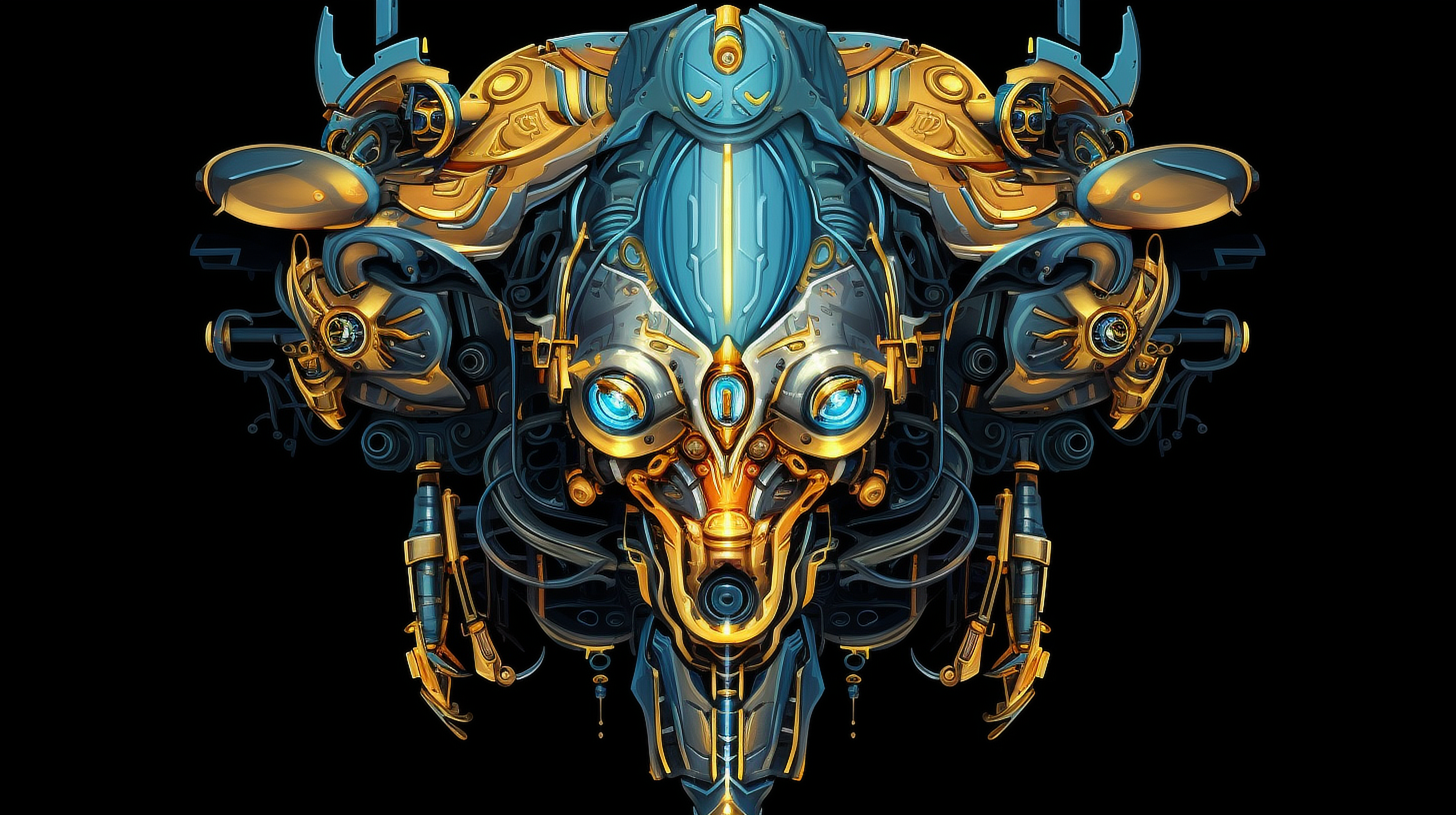 a computer generated image of a robot