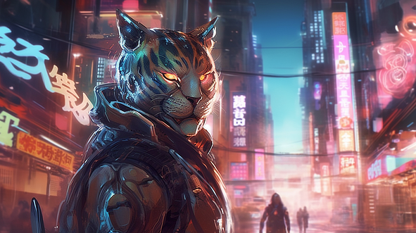 a person wearing a garment with a cat head